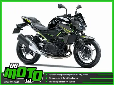 2023 Kawasaki Z 400 ABS aucun frais caché 2023 kawasaki z 400 abs Financement facile et rapide à par...