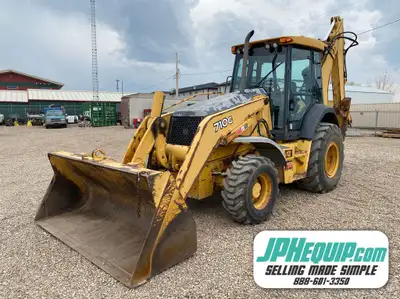 2006 Deere 710G Backhoe 4WD WE SHIP DIRECT TO YOU, USA and Worldwide!! Financing Available - Stock N...