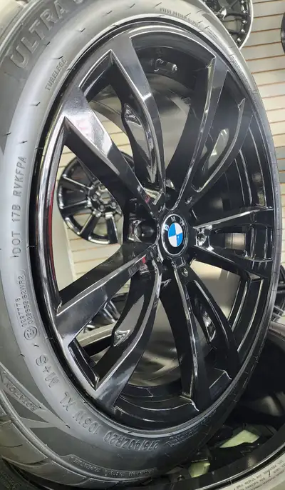 New set (4) BMW X5 wheels & tires BMW X6 tires & wheels Tires Rear 315/35R20 tires Front 275/40R20 t...