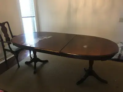 FREE dining table Must bring with your own moving equipment, tools and manpower. Please text 780-708...