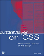 A modification of Eric Meyers's 'Eric Meyer On CSS' that uses Dunstan Orchard's face instead of Eric's.