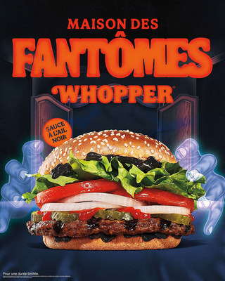 La Maison du Whopper® devient la Maison des fantômes pour l'Halloween