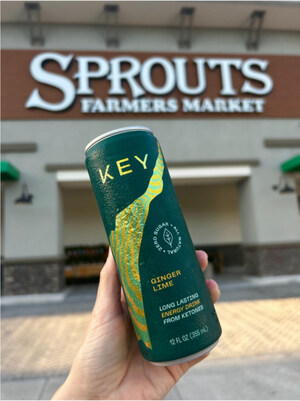 KEY Launches with Sprouts: The All-Natural Energy Drink Brand Continues Its Rapid Retail Growth