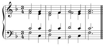 SATB harmony 