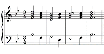 SATB Keyboard style