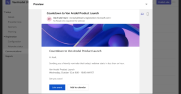 Send automated reminder emails ahead of events in Microsoft Teams Premium