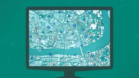 Covid map of london