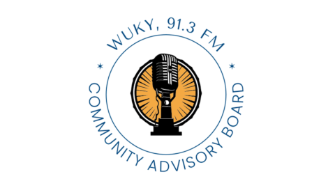 Community Advisory Board logo with microphone