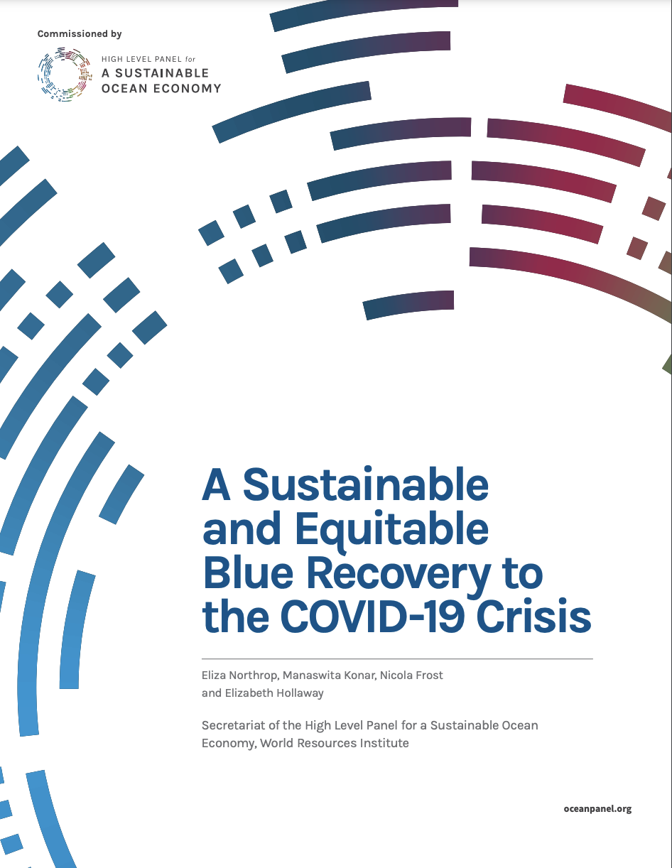 A Sustainable and Equitable Blue Recovery to the COVID-19 Crisis