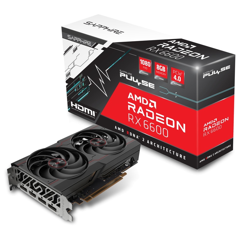 Sapphire PULSE AMD Radeon™ RX 6600