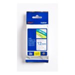 Brother TZ-E233 Tape Blue on White, Laminated, 12m