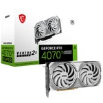 MSI GeForce RTX 4070 Ti SUPER VENTUS 2X WHITE OC