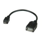 Roline USB micro B(м) към USB A(ж) 11.99.8311