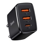 Baseus Compact Quick Wall Charger Black CCXJ-E01