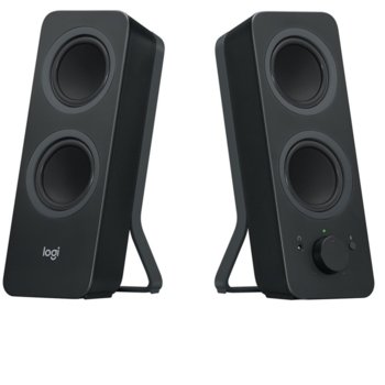 Logitech Z207 Bluetooth Computer Speakers - Black