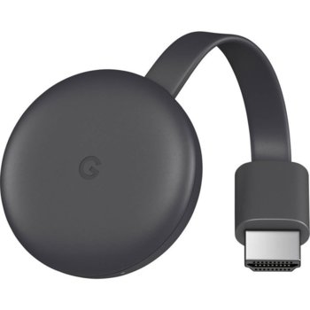 Google Chromecast 3rd Gen HDMI Черен