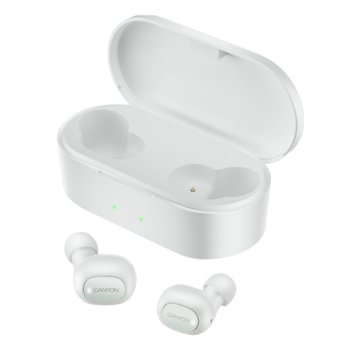 Canyon True Wireless White CND-TBTHS2W