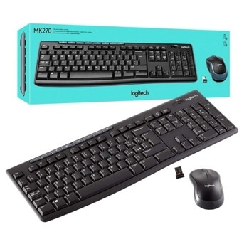 Keyboard Logitech Wireless Combo MK270