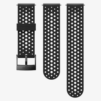 Suunto 24 ATH1 SILICONE STRAP BLACK/BLACK S+M