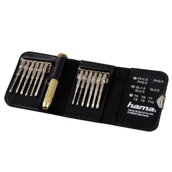 HAMA Mini Screwdriver Kit 12 39694