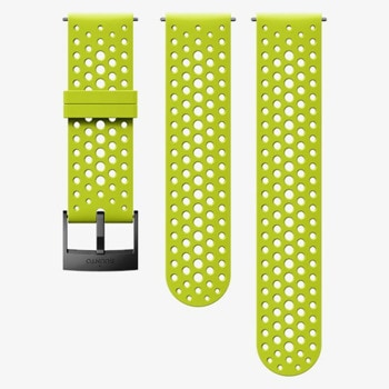 Suunto 24 ATH1 SILICONE STRAP LIME/BLACK S+M