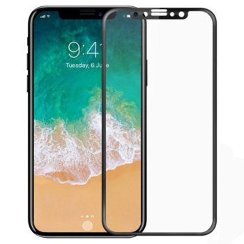 Mocoson Nano Flexible Glass iPhone X/XS black