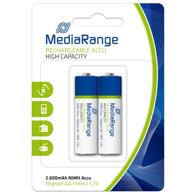 BATTERY MEDIARANGE HIGH CAP. MRBAT123