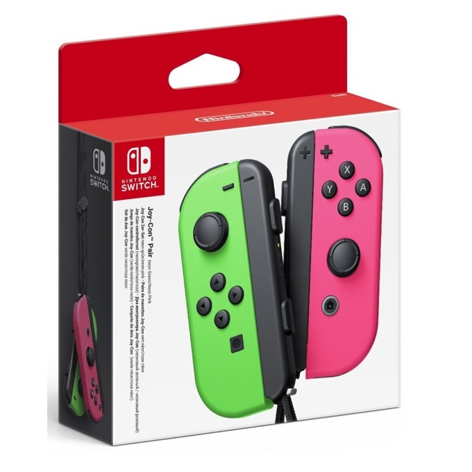 Nintendo Switch Joy-Con Green/Pink