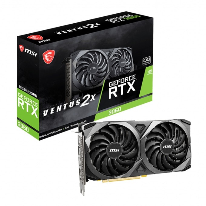 MSI RTX-3060-VENTUS-2X-12G-OC