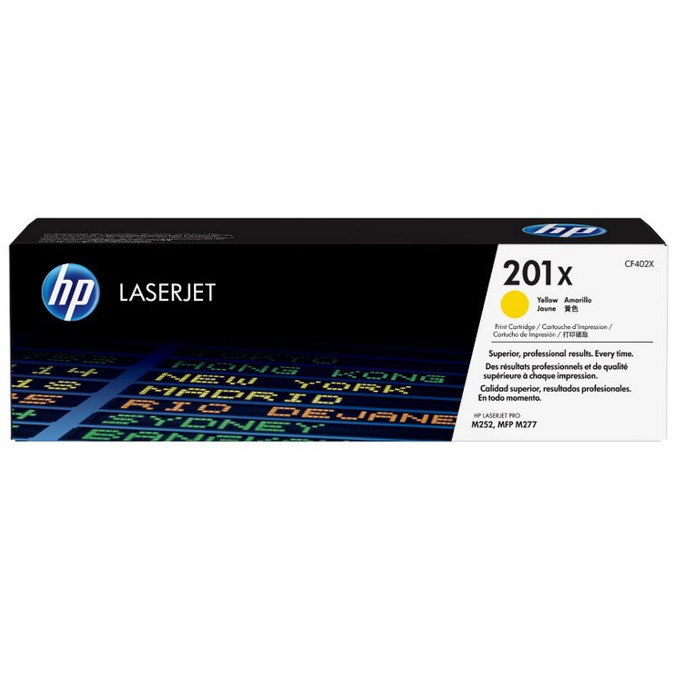 HP 201X High Capacity Yellow (CF402X)