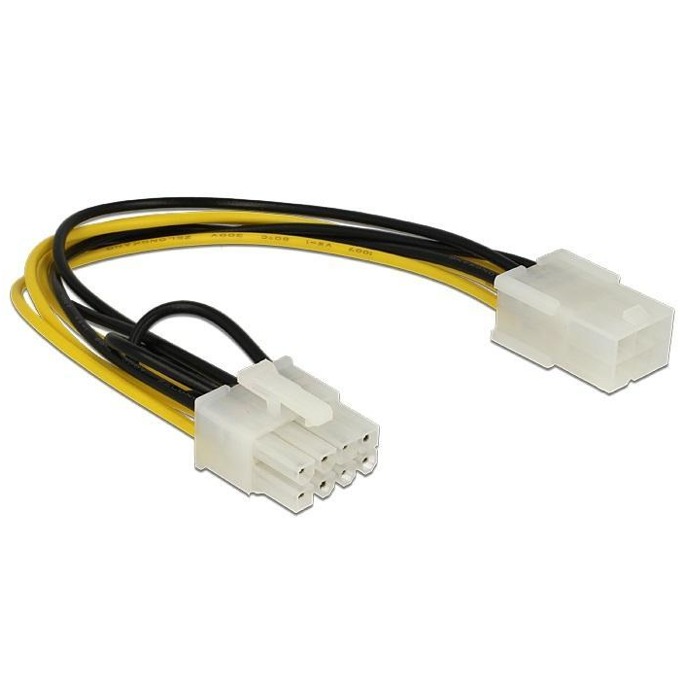 Кабел DeLock PCI Express power 6 pin - 8 pin 83775