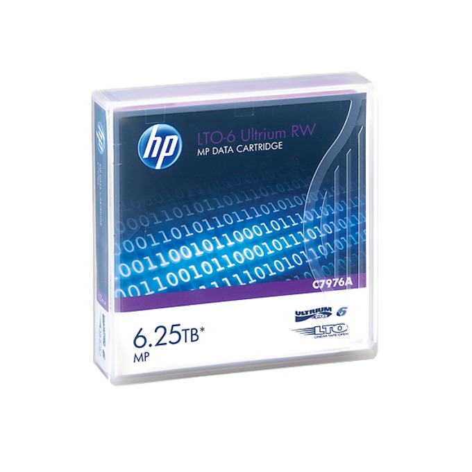 HP LTO-6 Ultrium 6.25TB MP RW Data Cartridge