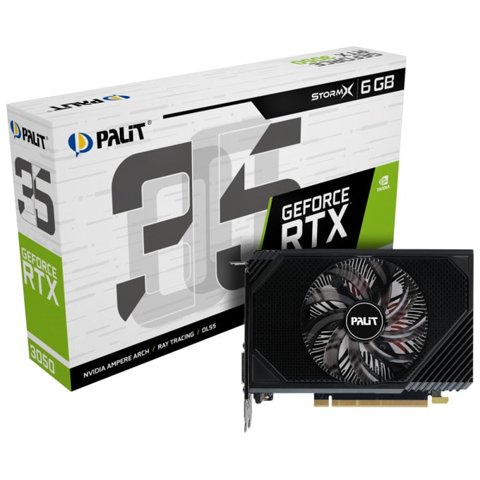 Palit GeForce RTX 3050 StormX 6GB NE63050018JE