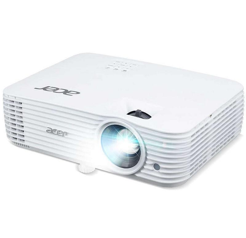 Acer Projector X1526HK, DLP, FHD(1920x1080), 4000Lm, 10 000:1, 3D ready, 24/7 operation, Auto Keystone, ACpower on, 2xHDMI, RS232, USB(Type A, 5V/1.5A), Audio in, 1x3W, 3.7kg, White + Acer T82-W01MW 82.5"