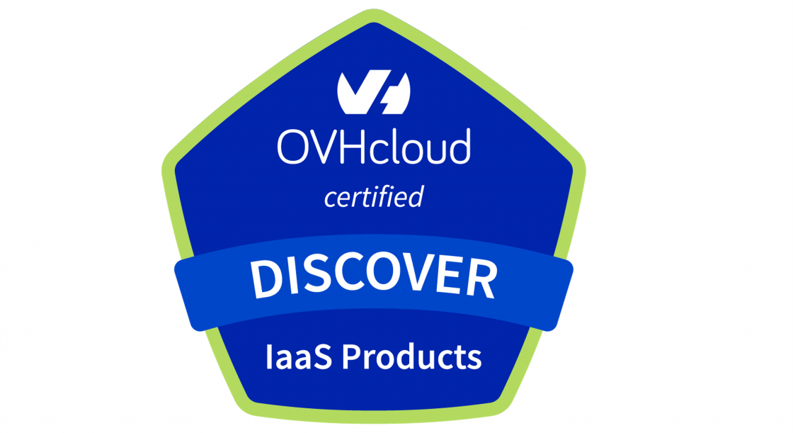 Badge certification Discover IaaS Products