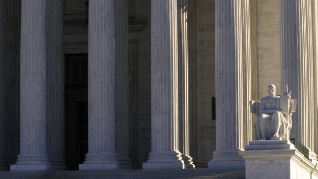 View of outside of the Supreme Court