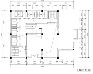 茶楼装修设计平面图