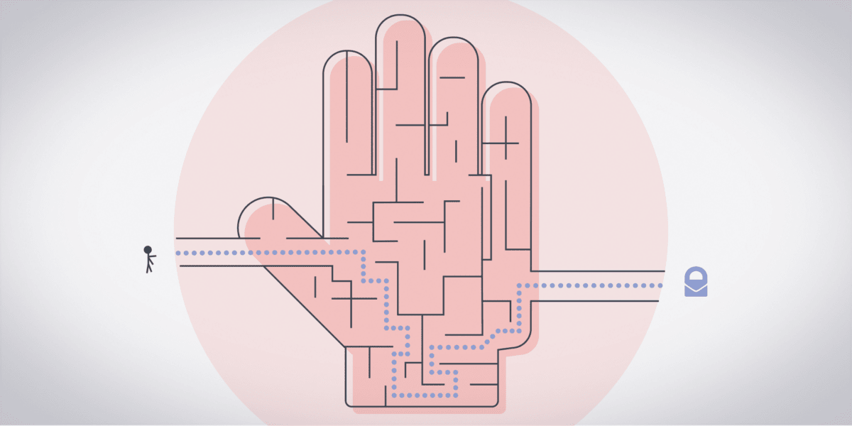 Illustration of alternative routing