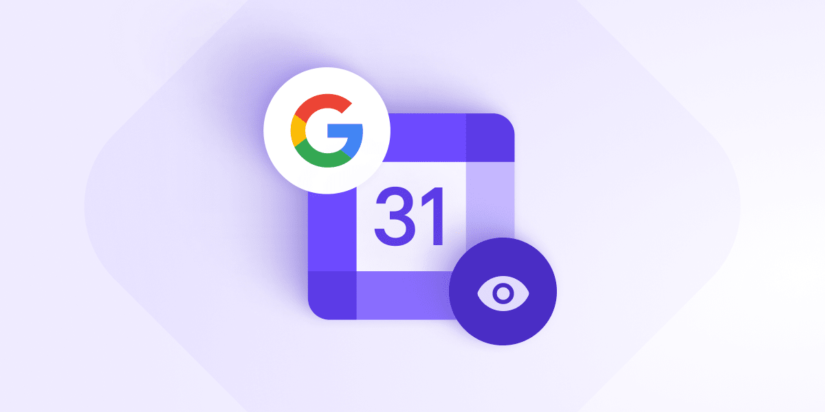 Is Google Calendar private