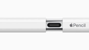 苹果突发Apple Pencil：滑动式笔帽C口充电