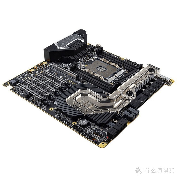 水冷压制、支持28核、双万兆：EVGA 推出 SR-3 Dark *级主板 