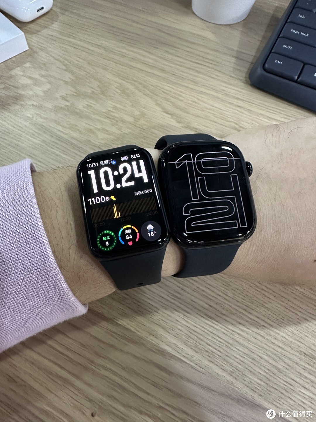 小米手环9pro 和 Apple watch S10二选一