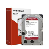 Western Digital 西部数据 红盘系列 3.5英寸NAS硬盘 4TB 256MB(5400rpm、SMR)WD40EFAX