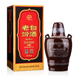 老白汾10 53%vol 清香型白酒 475ml*2瓶