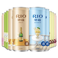 88VIP：RIO 锐澳 微醺 l330ml*5+气泡水4罐