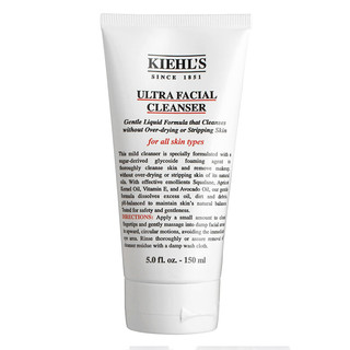 Kiehl's 科颜氏 高保湿洁面啫喱 150ml（赠保湿水120ml+保湿霜14ml）