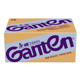 Ganten 百岁山 景田 饮用纯净水 560ml*24瓶