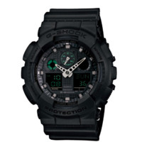 CASIO 卡西欧 G-SHOCK YOUTH系列 51.2毫米石英腕表 GA-100MB-1A