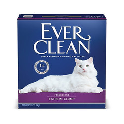 EVER CLEAN 铂钻 紫标 膨润土猫砂 6.35kg 清香