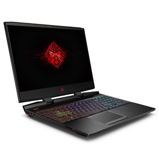 HP 惠普 暗夜精灵 4 15.6英寸 游戏本 黑色 (酷睿i5-8300H、GTX 1060 6G、8GB、128GB SSD+1TB HDD、1080P、IPS、4LE12PA)